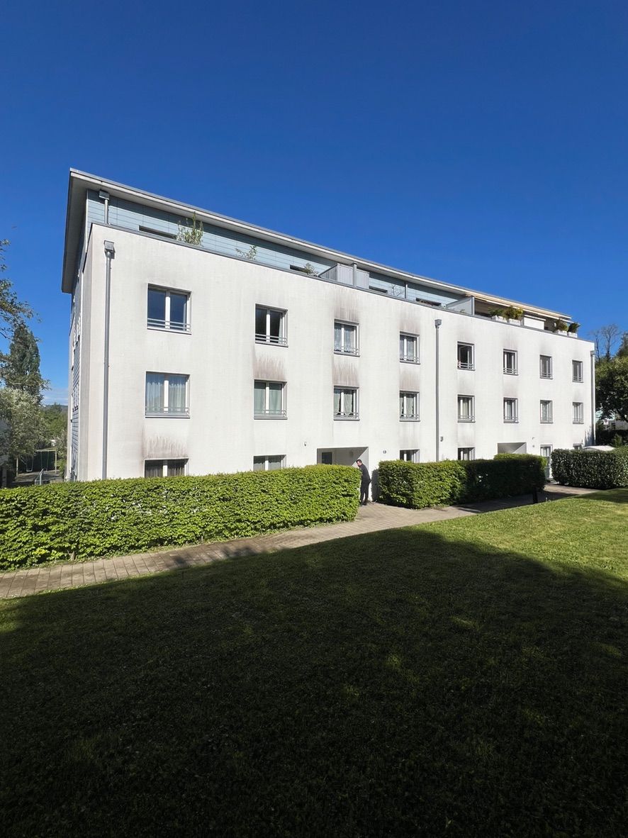 Före: Fasadtvätt med långtidsverkande behandling